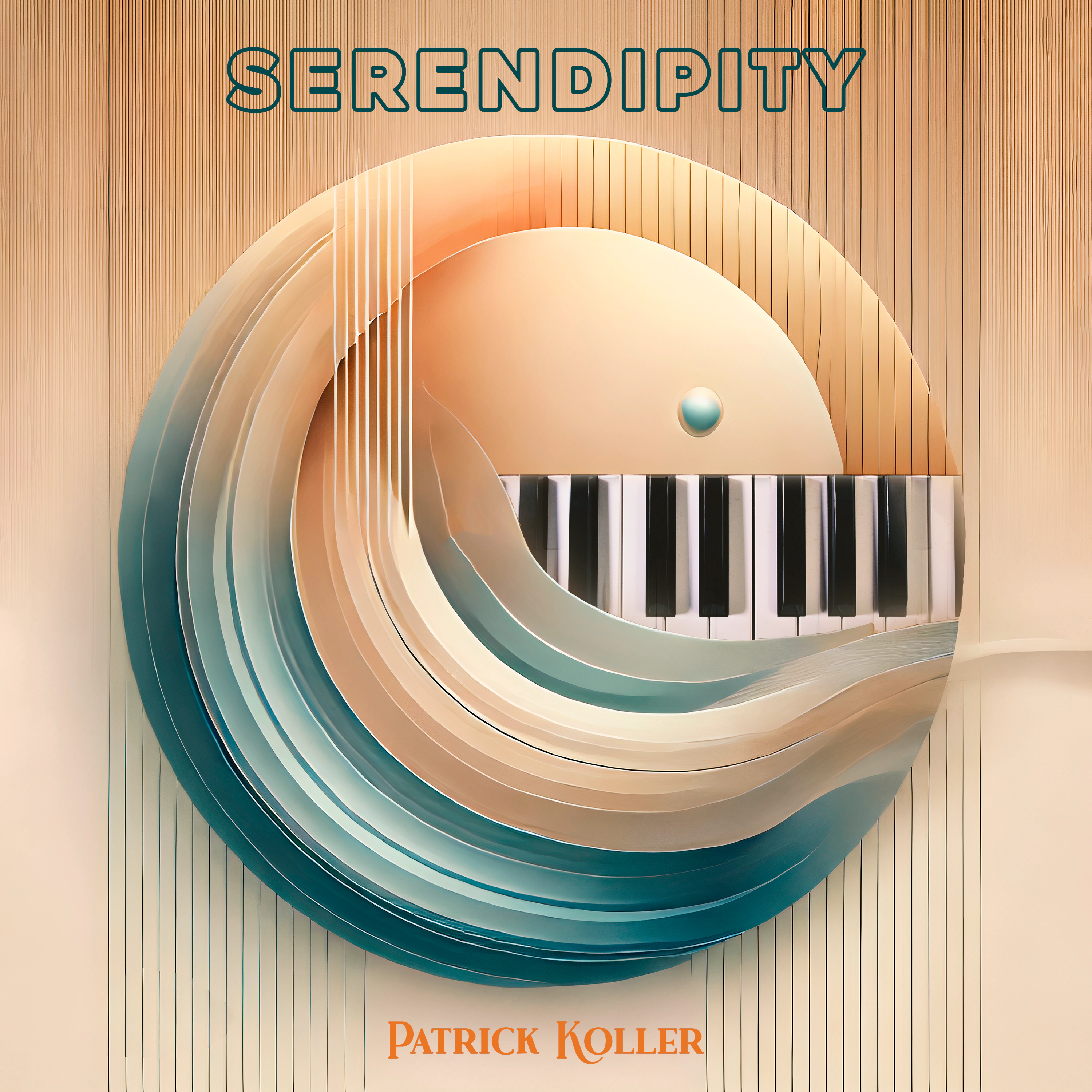 Cover des Klavieralbums Serendipity von Patrick Koller.